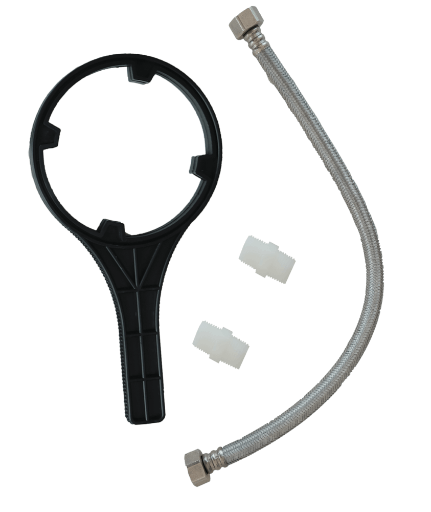 เครื่องกรองน้ำ 3 ขั้นตอน UNI PURE รุ่น UN-S3 ขนาด 10 นิ้ว (พร้อมไส้ PP/CTO/GAC) 